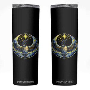 Minnesota Strong Skinny Tumbler Minneapolis Loon Starry Night Van Gogh TS14 Black Print Your Wear