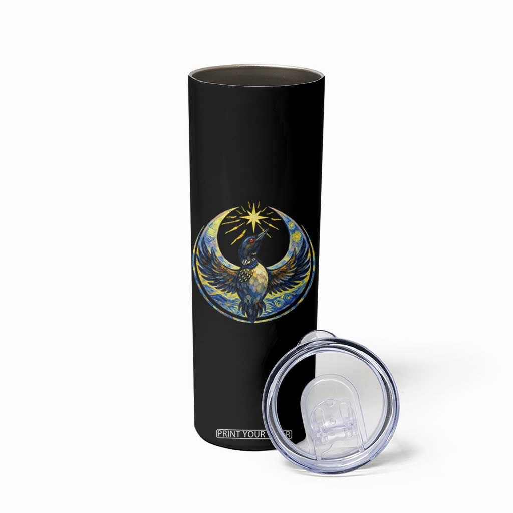 Minnesota Strong Skinny Tumbler Minneapolis Loon Starry Night Van Gogh TS14 Print Your Wear