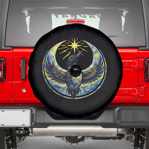 Minnesota Strong Spare Tire Cover Minneapolis Loon Starry Night Van Gogh TS14 Black Print Your Wear