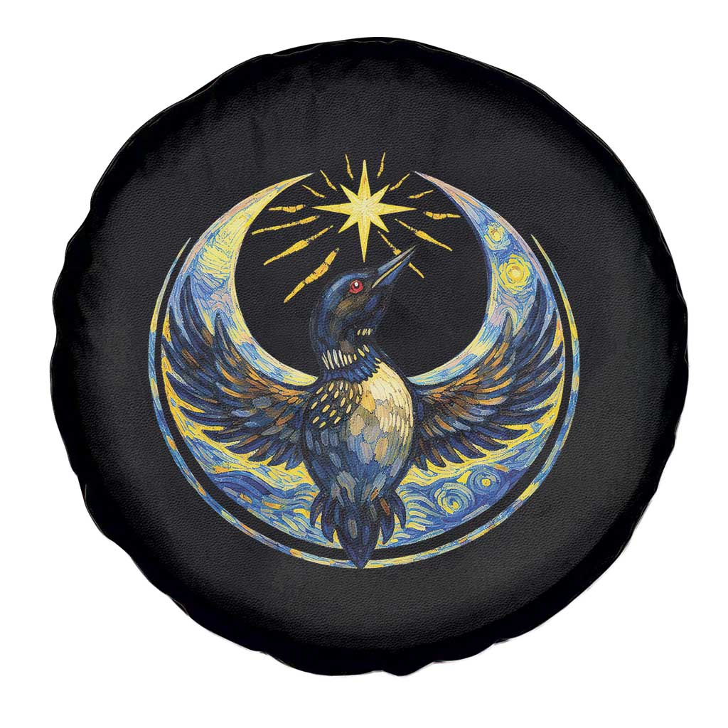 Minnesota Strong Spare Tire Cover Minneapolis Loon Starry Night Van Gogh TS14 Print Your Wear