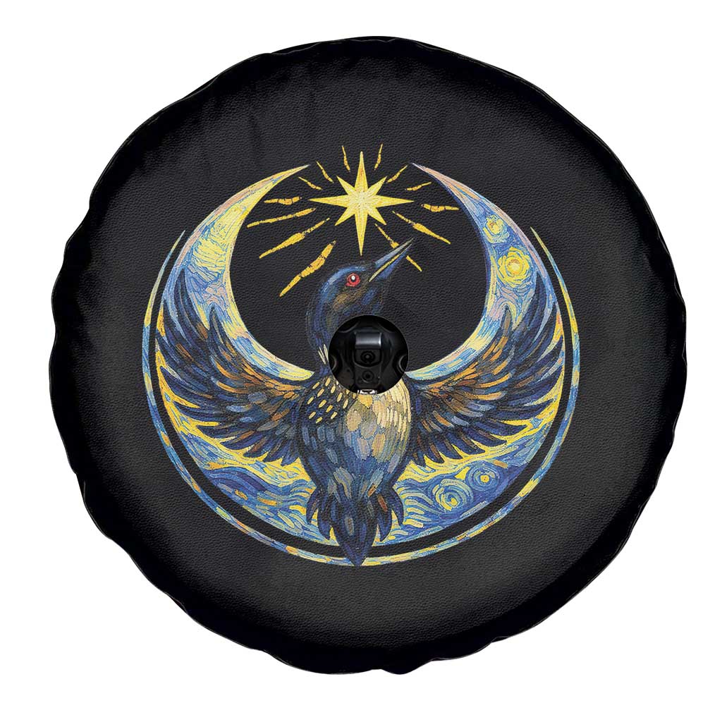 Minnesota Strong Spare Tire Cover Minneapolis Loon Starry Night Van Gogh TS14 Print Your Wear