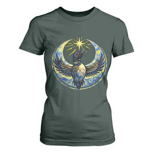 Minnesota Strong T Shirt For Women Minneapolis Loon Starry Night Van Gogh TS14 Dark Forest Green Print Your Wear