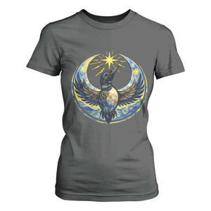 Minnesota Strong T Shirt For Women Minneapolis Loon Starry Night Van Gogh TS14 Dark Heather Print Your Wear