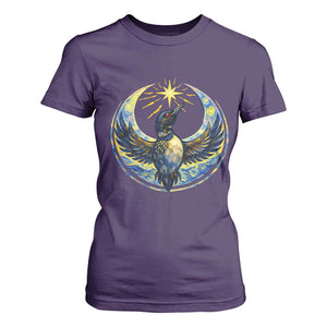 Minnesota Strong T Shirt For Women Minneapolis Loon Starry Night Van Gogh TS14 Purple Print Your Wear