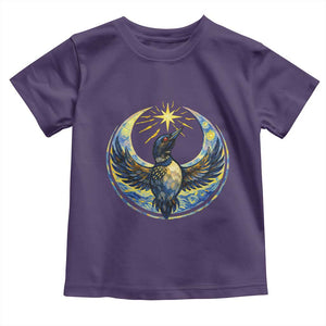 Minnesota Strong Toddler T Shirt Minneapolis Loon Starry Night Van Gogh TS14 Purple Print Your Wear