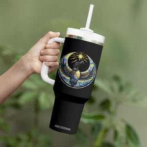 Minnesota Strong Tumbler With Handle Minneapolis Loon Starry Night Van Gogh TS14 Print Your Wear