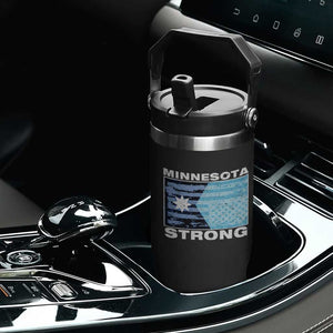 Minnesota Strong Flip Straw Tumbler MN State Flag Political Protest MN Resistance Abolish ICE TS14 Print Your Wear
