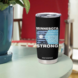 Minnesota Strong Tumbler Cup MN State Flag Political Protest MN Resistance Abolish ICE TS14 Print Your Wear