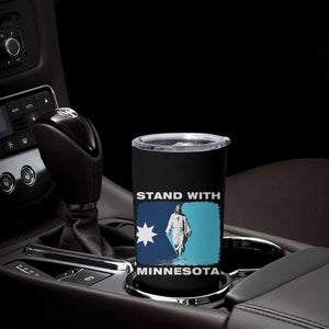 Stand with Minnesota Tumbler Cup Christian Jesus Minnesota Strong Subtle Anti ICE TS14 Print Your Wear