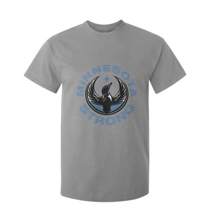 Minnesota Strong T Shirt For Kid MN State Bird Loon Resistance Political Protest TS14 Sport Gray Print Your Wear