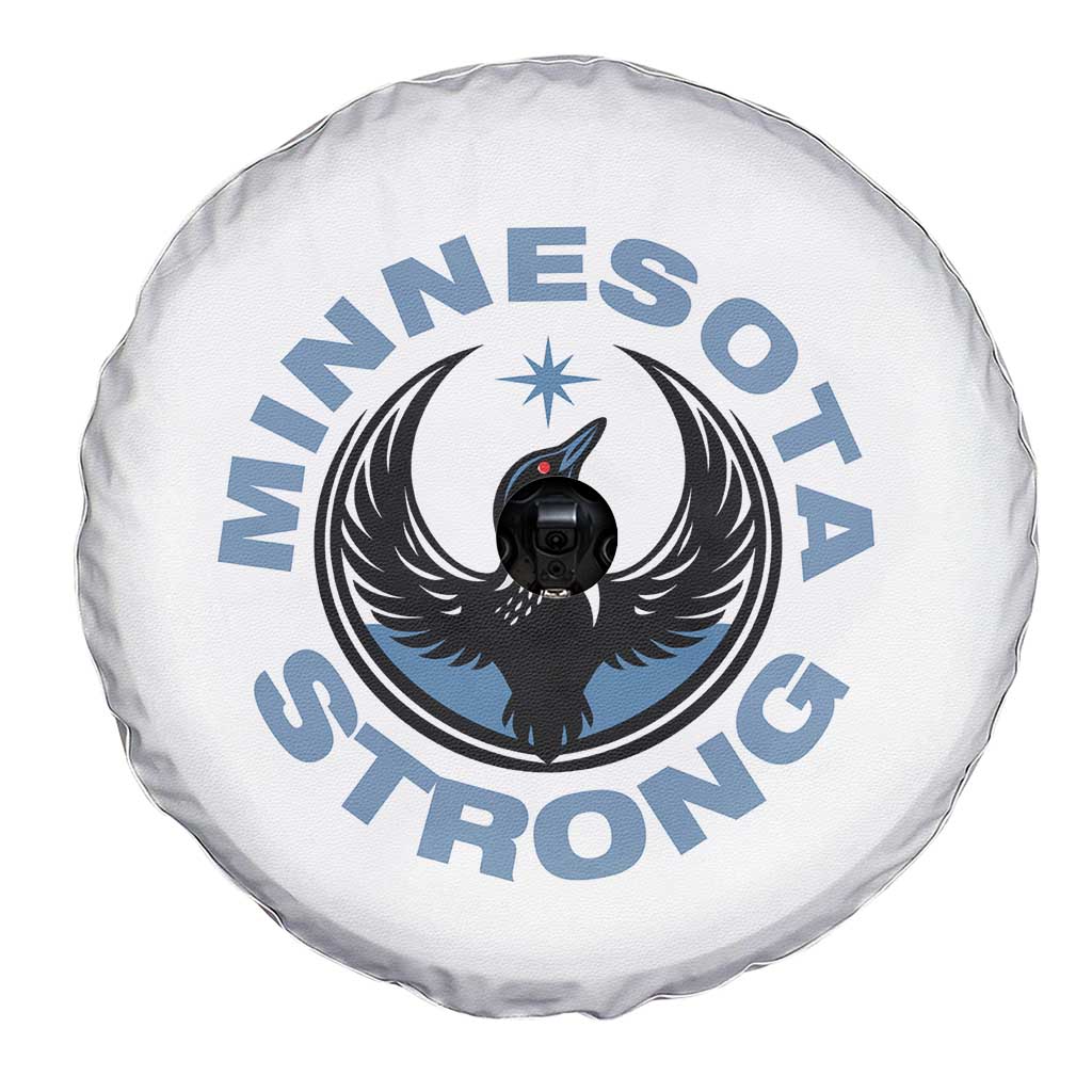 Minnesota Strong Spare Tire Cover MN State Bird Loon Resistance Political Protest TS14 Print Your Wear