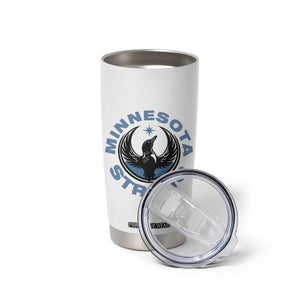 Minnesota Strong Tumbler Cup MN State Bird Loon Resistance Political Protest TS14 Print Your Wear