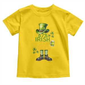67 Irish 33 Beer Toddler T Shirt Funny Six Seven Leprechaun Drinking Beer Lover TS14 Daisy Print Your Wear
