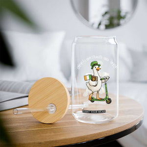 Funny Goose Christian St Patricks Day Glass Can Off To Find Me Lucky TS14 Print Your Wear