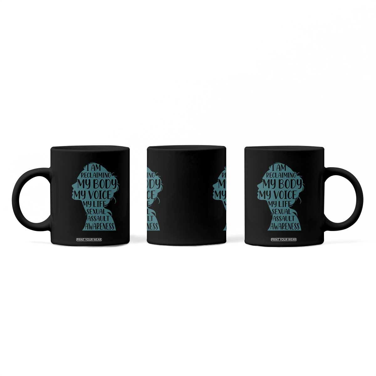 Sexual Assault Awareness Coffee Mug Women Support Survivors TS14 Print Your Wear