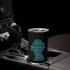 Sexual Assault Awareness Tumbler Cup Women Support Survivors TS14 Print Your Wear