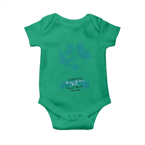 Sexual Assault Awareness Month Baby Onesie I Am Reclaiming My Body My Voice My Life TS14 Irish Green Print Your Wear