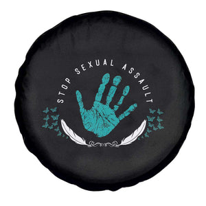 Stop Sexual Assault Awareness Survivor Spare Tire Cover TS14 Print Your Wear