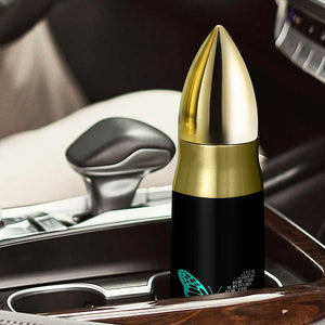 I Wear Teal For Sexual Assault Awareness Bullet Tumbler TS14 Print Your Wear