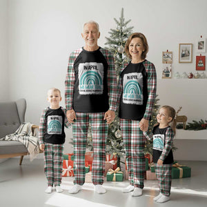 Sexual Assault Awareness Plaid Pajama Set In April We Wear Teal Ribbon TS14 Christmas Plaid Print Your Wear