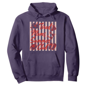 Tired Moms Summer Club Hoodie Funny Mom Life Beach Vacation TS14 Purple Print Your Wear