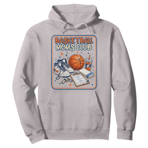 Basketball Moms Club Hoodie Funny Mother’s Day Gift TS14 Ice Gray Print Your Wear