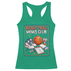 Basketball Moms Club Racerback Tank Top Funny Mother’s Day Gift TS14 Irish Green Print Your Wear