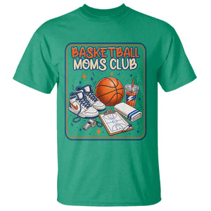Basketball Moms Club T Shirt Funny Mother’s Day Gift TS14 Irish Green Print Your Wear