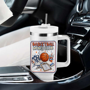 Basketball Moms Club Tumbler With Handle Funny Mother’s Day Gift TS14 Print Your Wear