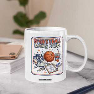 Basketball Moms Club Coffee Mug Funny Mother’s Day Gift TS14 Print Your Wear
