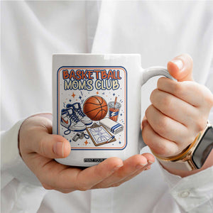 Basketball Moms Club Coffee Mug Funny Mother’s Day Gift TS14 Print Your Wear