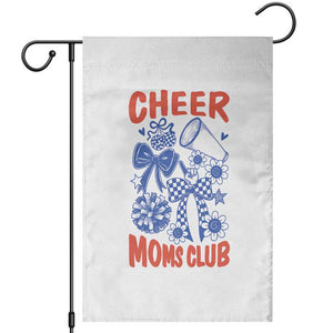Cheer Moms Club Garden Flag Funny Cheerleading Mom Mother’s Day Gift TS14 White Print Your Wear
