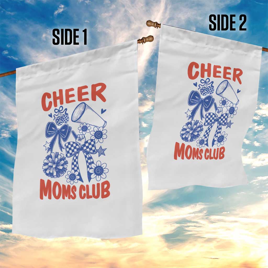 Cheer Moms Club Garden Flag Funny Cheerleading Mom Mother’s Day Gift TS14 Print Your Wear