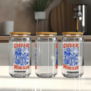 Cheer Moms Club Glass Can Funny Cheerleading Mom Mother’s Day Gift TS14 Print Your Wear