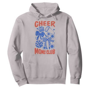Cheer Moms Club Hoodie Funny Cheerleading Mom Mother’s Day Gift TS14 Ice Gray Print Your Wear
