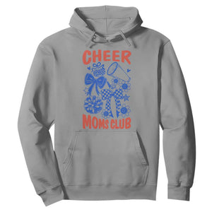 Cheer Moms Club Hoodie Funny Cheerleading Mom Mother’s Day Gift TS14 Sport Gray Print Your Wear