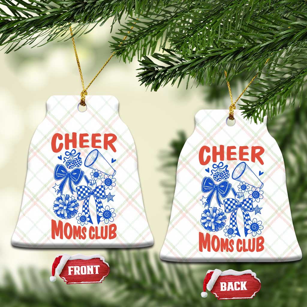 Cheer Moms Club Ceramic Ornament Funny Cheerleading Mom Mother’s Day Gift TS14 Print Your Wear