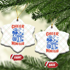 Cheer Moms Club Ceramic Ornament Funny Cheerleading Mom Mother’s Day Gift TS14 Print Your Wear