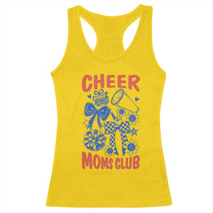 Cheer Moms Club Racerback Tank Top Funny Cheerleading Mom Mother’s Day Gift TS14 Daisy Print Your Wear