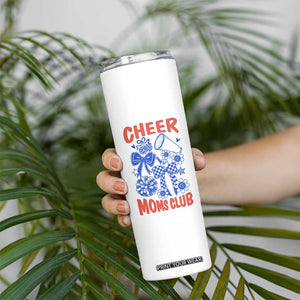 Cheer Moms Club Skinny Tumbler Funny Cheerleading Mom Mother’s Day Gift TS14 Print Your Wear