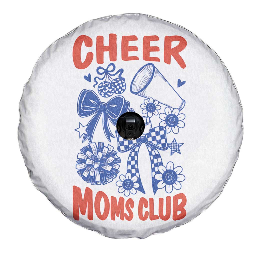 Cheer Moms Club Spare Tire Cover Funny Cheerleading Mom Mother’s Day Gift TS14 Print Your Wear