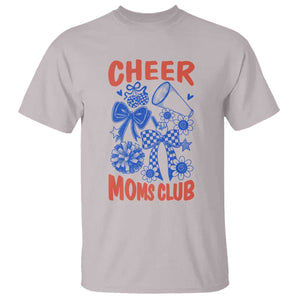 Cheer Moms Club T Shirt Funny Cheerleading Mom Mother’s Day Gift TS14 Ice Gray Print Your Wear