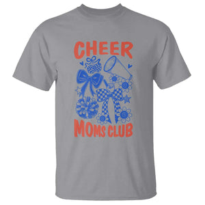 Cheer Moms Club T Shirt Funny Cheerleading Mom Mother’s Day Gift TS14 Sport Gray Print Your Wear
