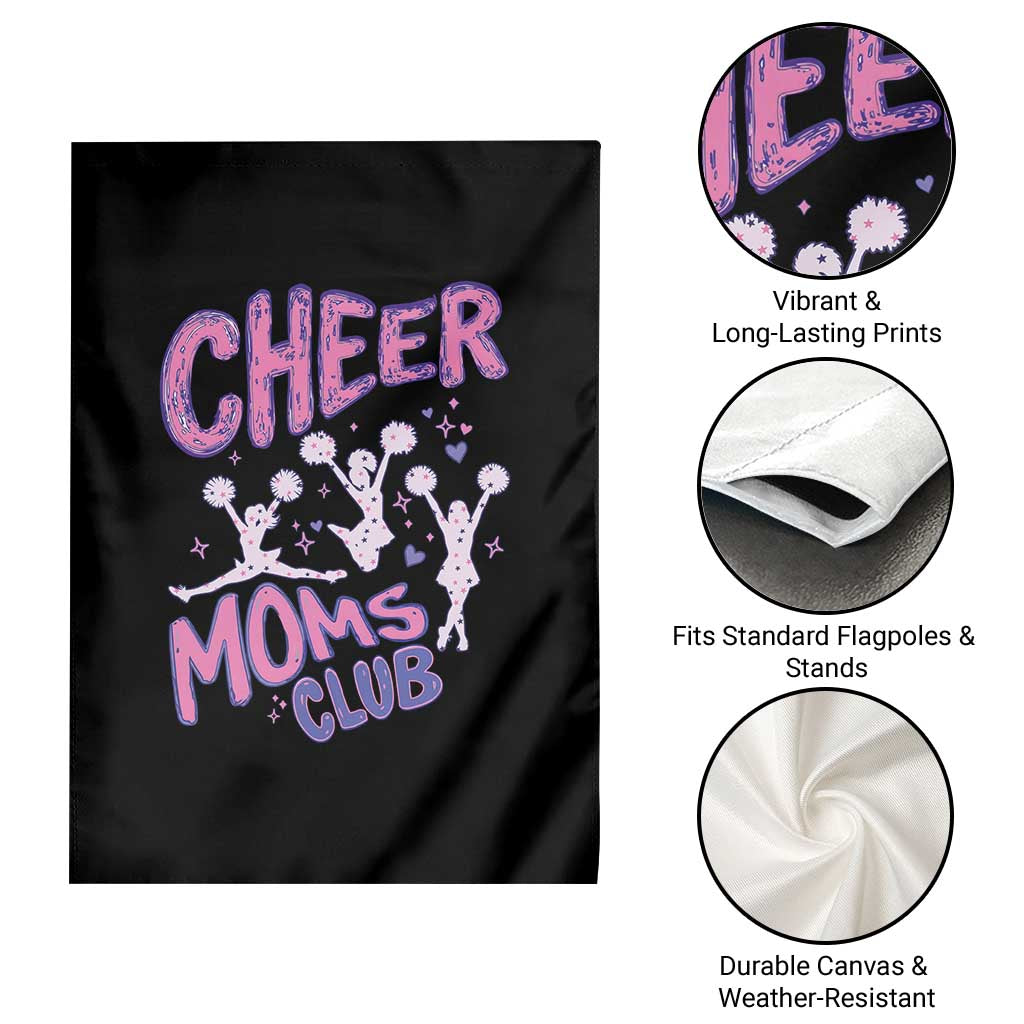Cheer Moms Club Garden Flag Cheerleader Mom Mother’s Day Gift TS14 Print Your Wear