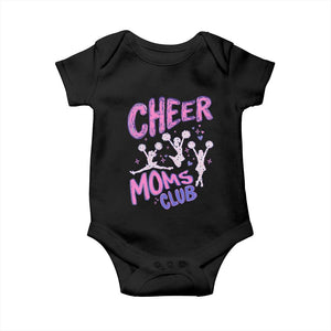 Cheer Moms Club Baby Onesie Cheerleader Mom Mother’s Day Gift TS14 Black Print Your Wear