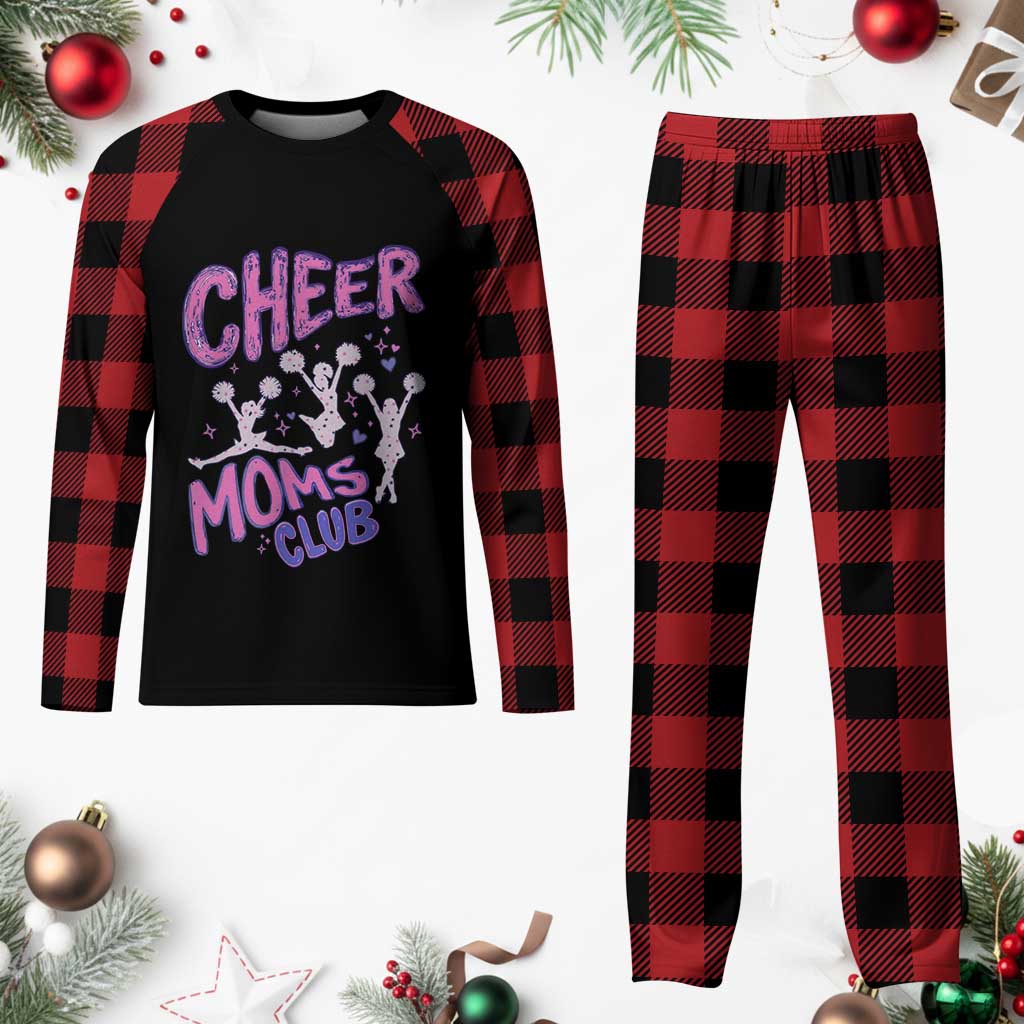 Cheer Moms Club Plaid Pajama Set Cheerleader Mom Mother’s Day Gift TS14 Buffalo Plaid Print Your Wear