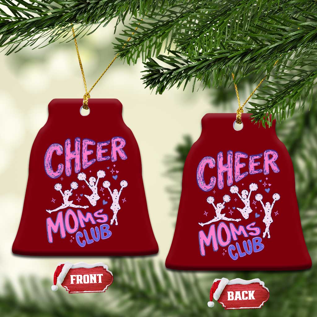 Cheer Moms Club Ceramic Ornament Cheerleader Mom Mother’s Day Gift TS14 Print Your Wear