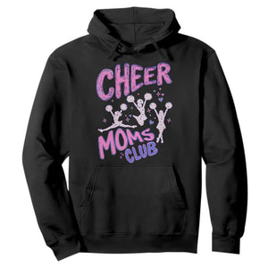 Cheer Moms Club Hoodie Cheerleader Mom Mother’s Day Gift TS14 Black Print Your Wear