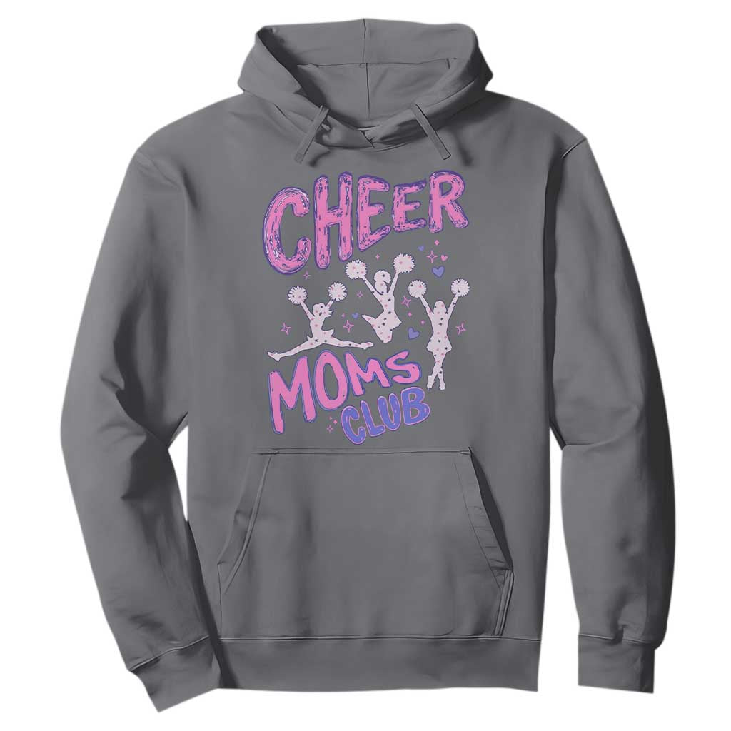Cheer Moms Club Hoodie Cheerleader Mom Mother’s Day Gift TS14 Charcoal Print Your Wear