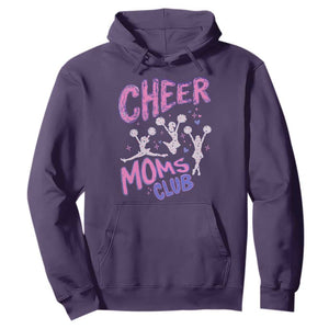Cheer Moms Club Hoodie Cheerleader Mom Mother’s Day Gift TS14 Purple Print Your Wear